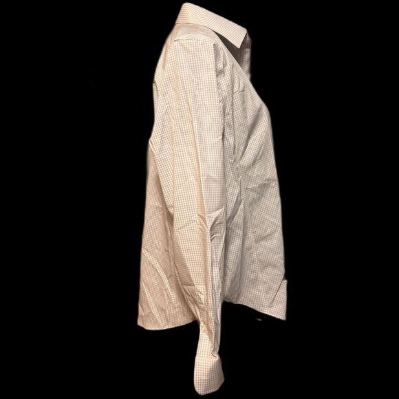 Devon & Jones Ladies' Crown Woven Collection Gingham Check XL (Silver) D640W - Picture 5 of 11